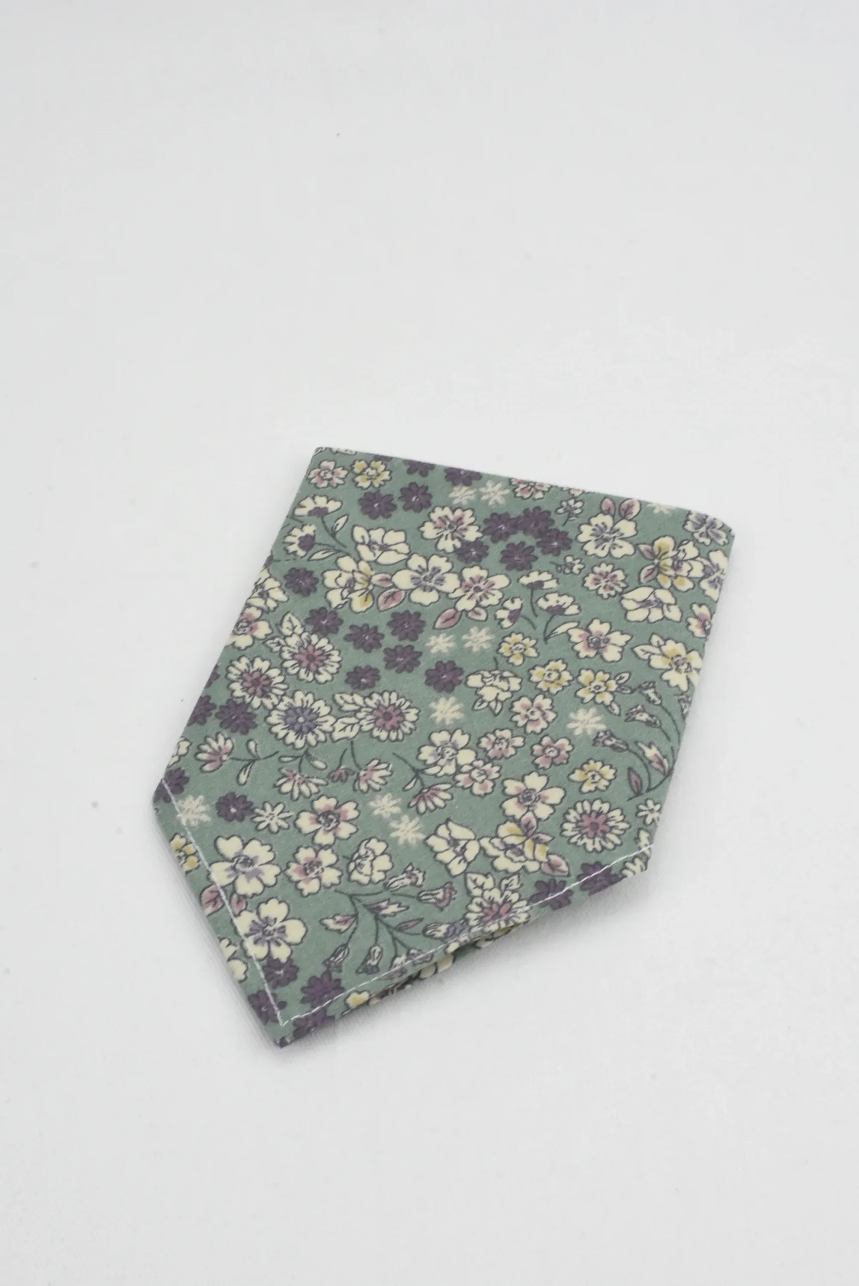 Corbata Verde Flores - Imagen 5