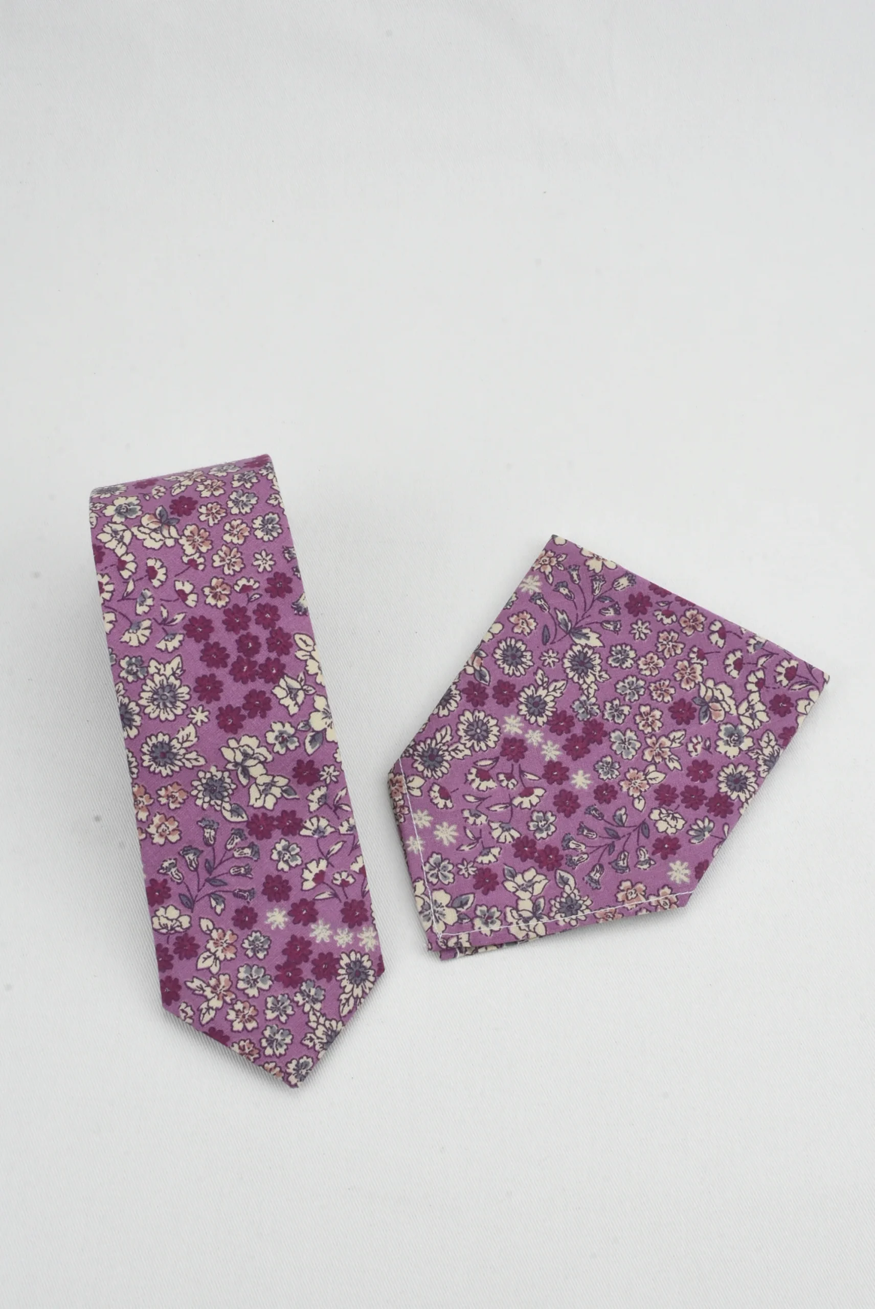 Corbata Rosa Flores - Imagen 4