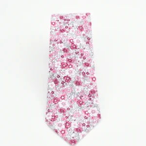 Corbata Rosa Flores