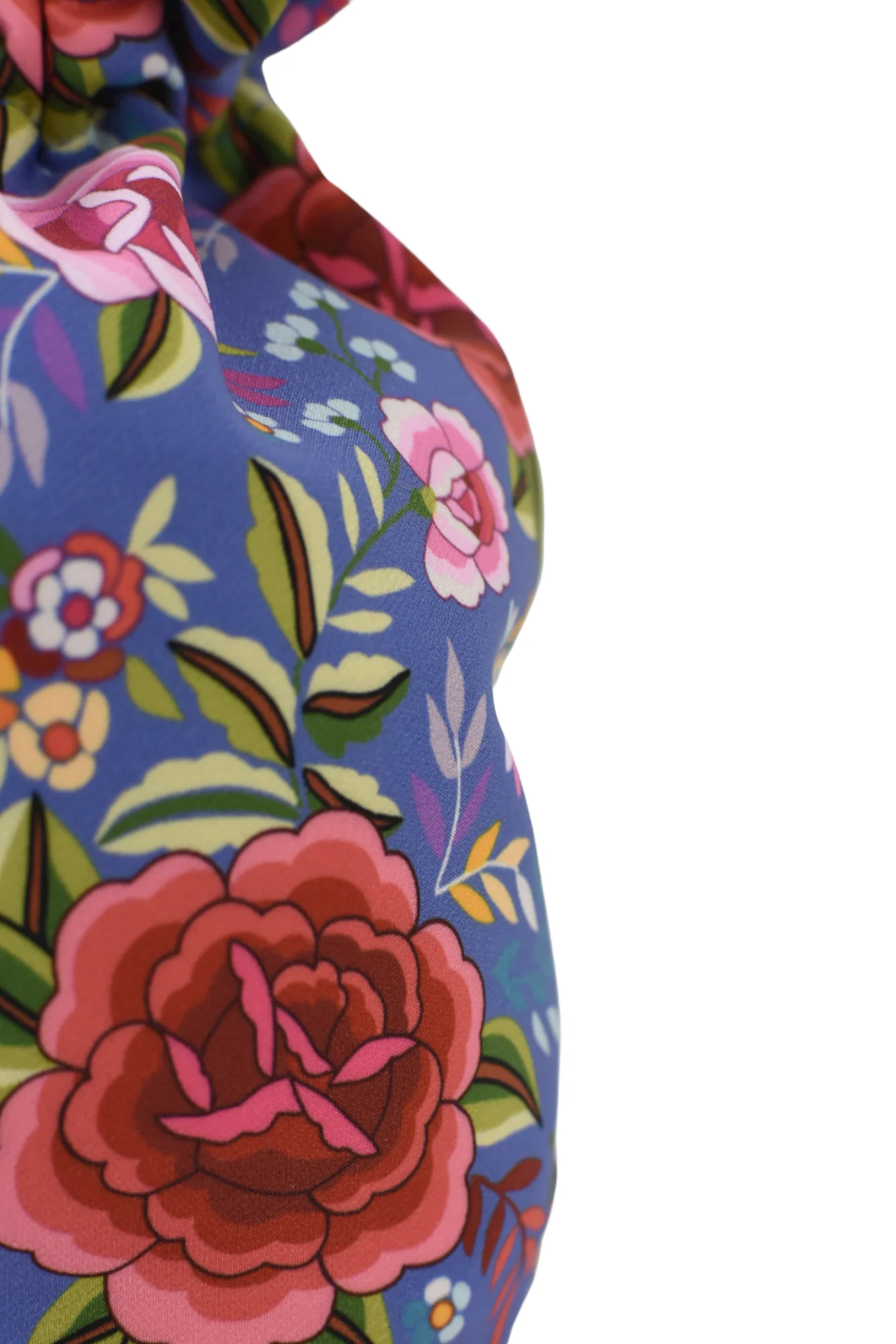 Bombonera Azul Lavanda Manila Flores - Imagen 4