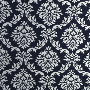 Tejido Gobelino Dibujo Floral Dorado Nº1