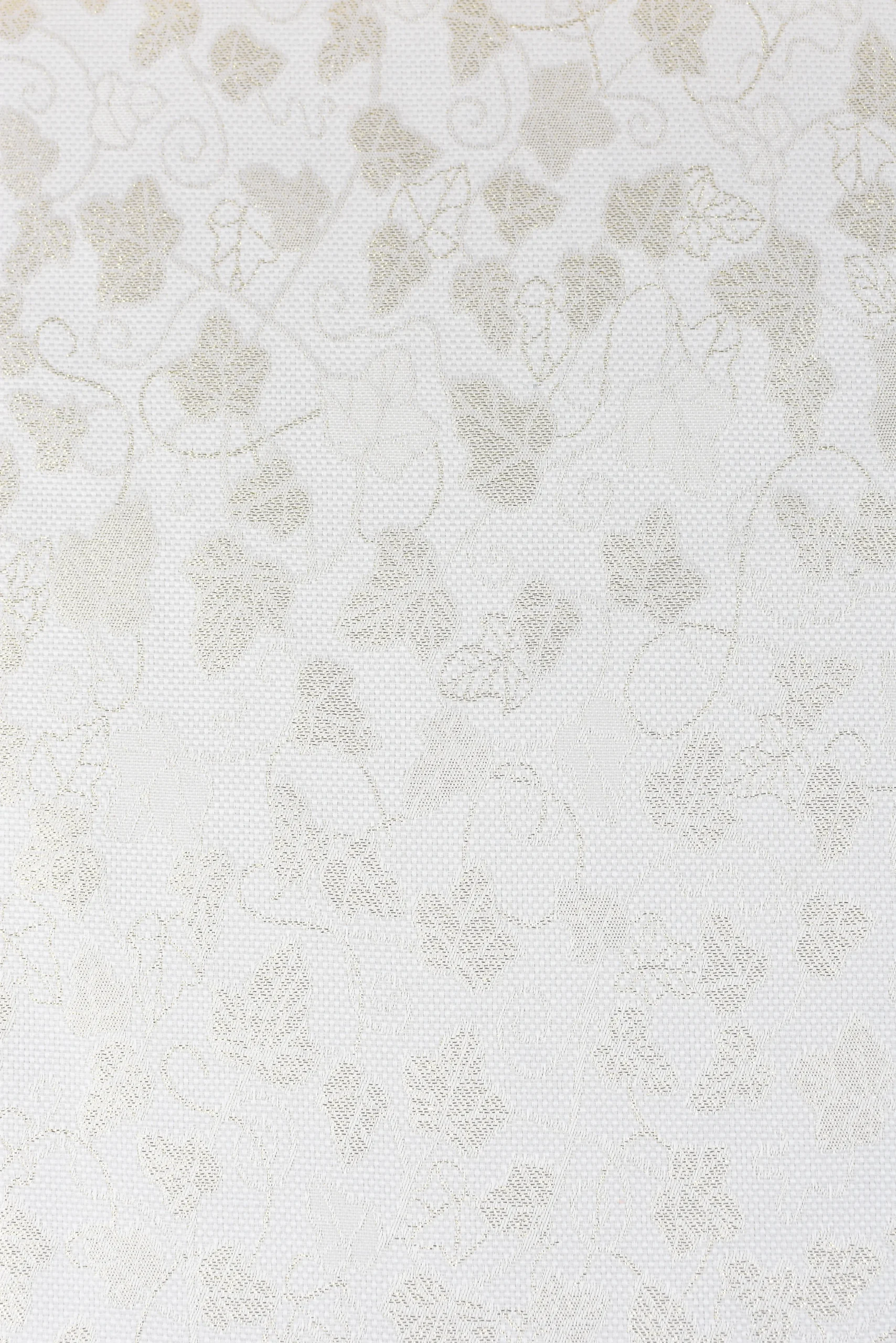 Tejido Gobelino Dibujo Floral Dorado Nº3