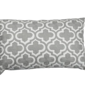 Cojín Artesanal Árabe Gris