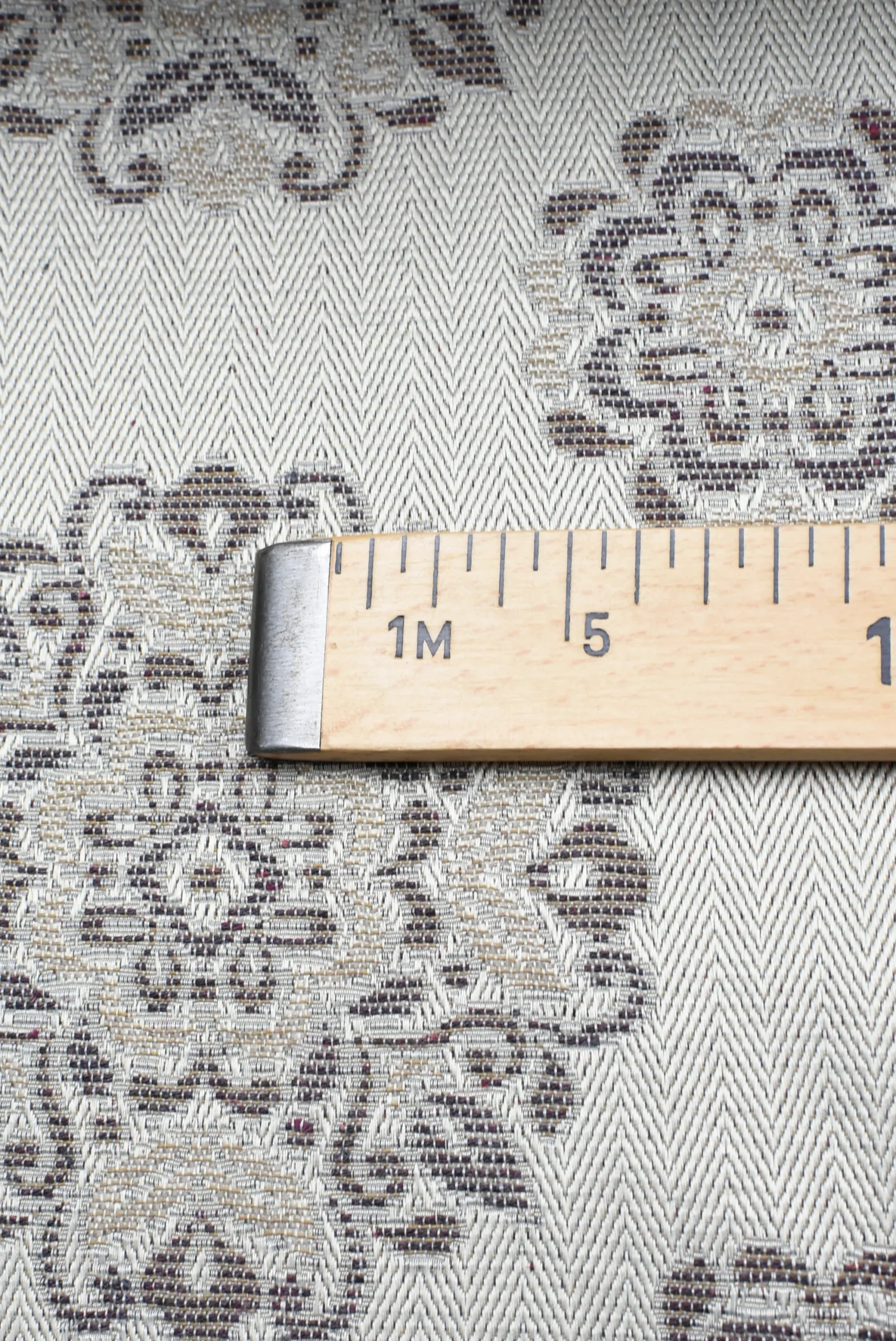 Tejido Jacquard Flor Nº20 - Imagen 3