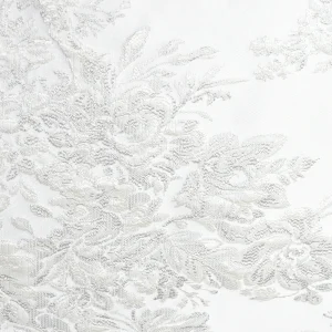 Tejido Jacquard Bordado Planta Metalizado