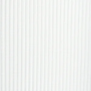 Tejido Chenilla Mosul Pana Gruesa Blanco