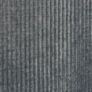 Tejido Chenilla Mosul Pana Gruesa Gris Azul Oscuro