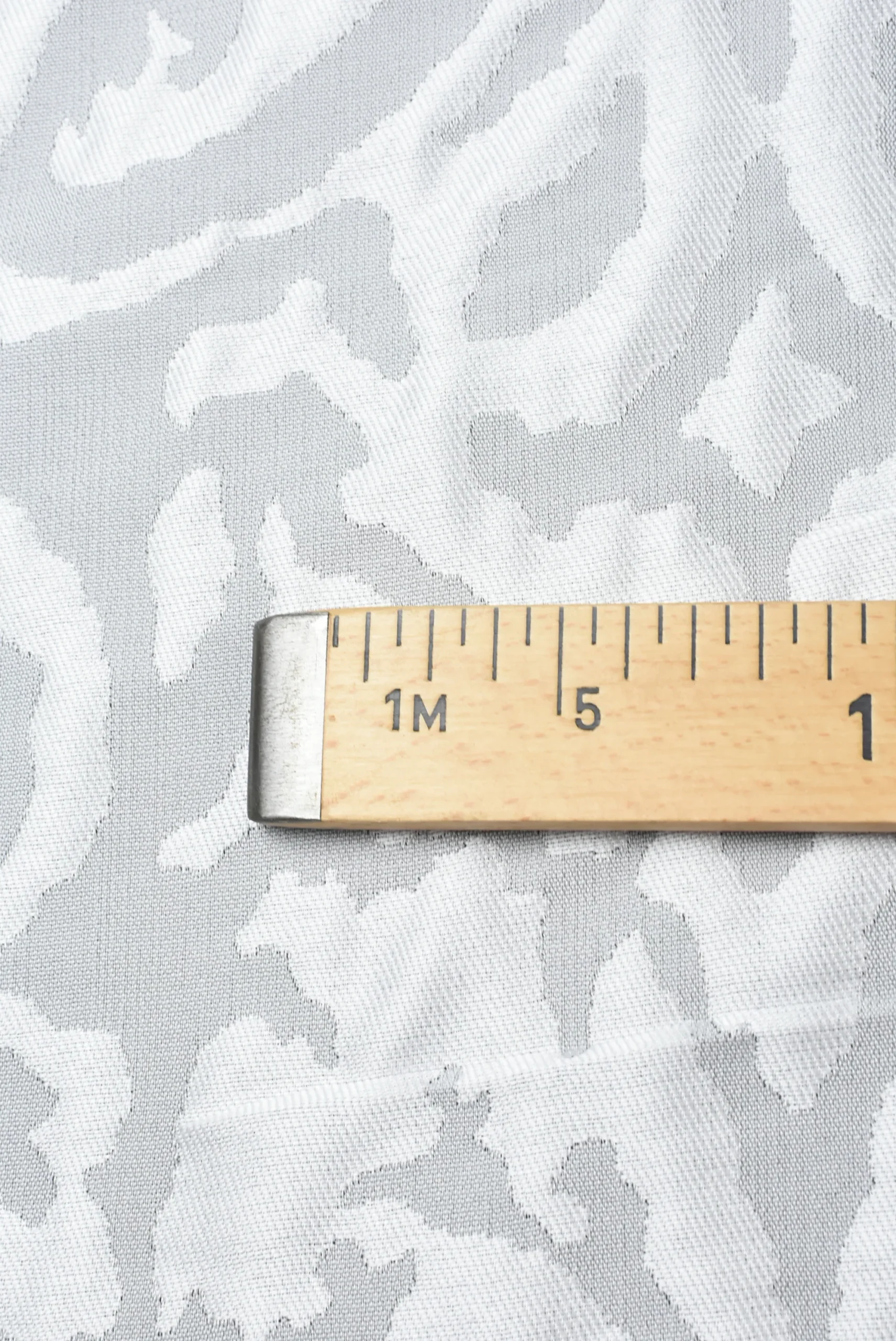 Tejido Jacquard Dibujo Gris - Imagen 3