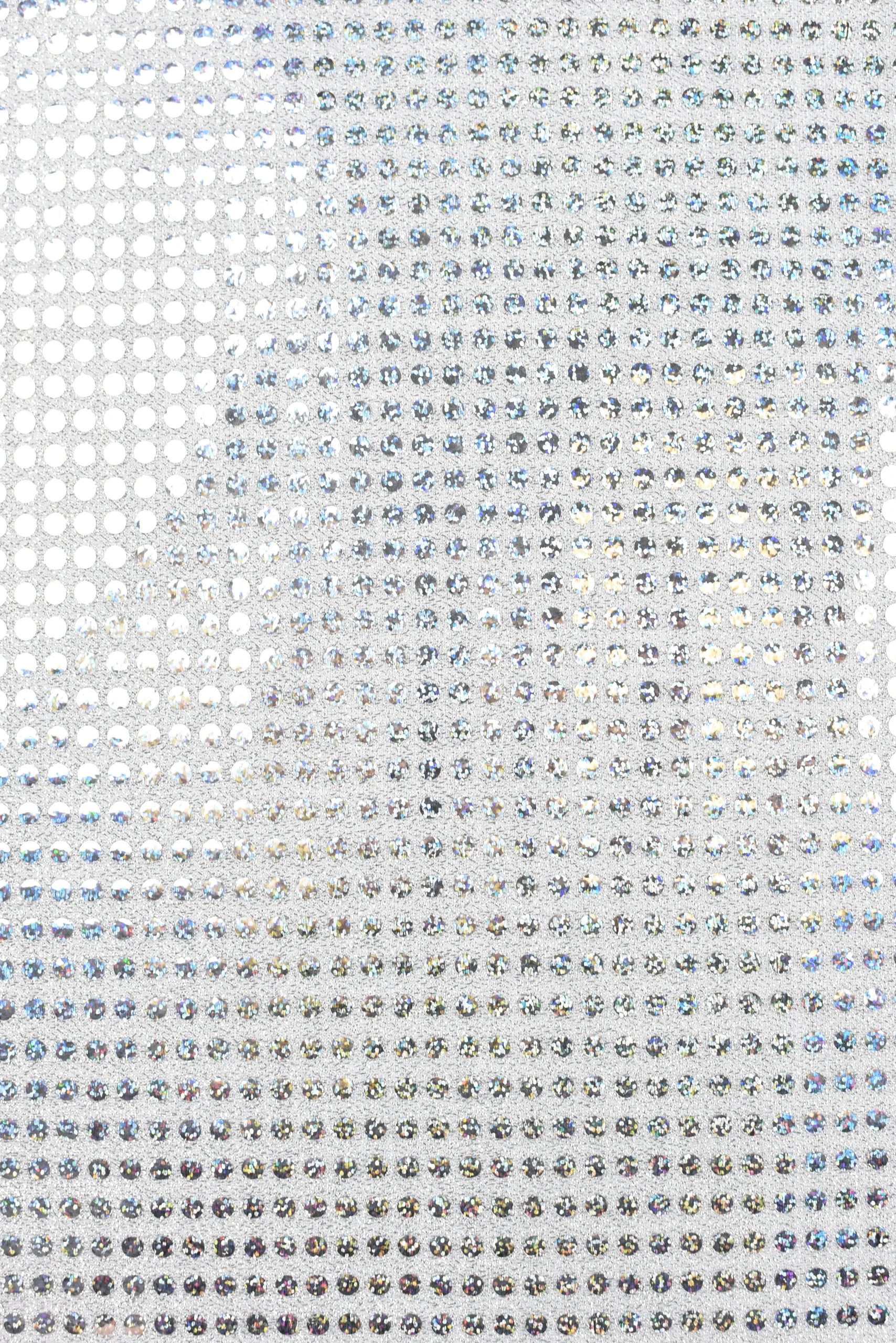 Tejido Brillo Plateado