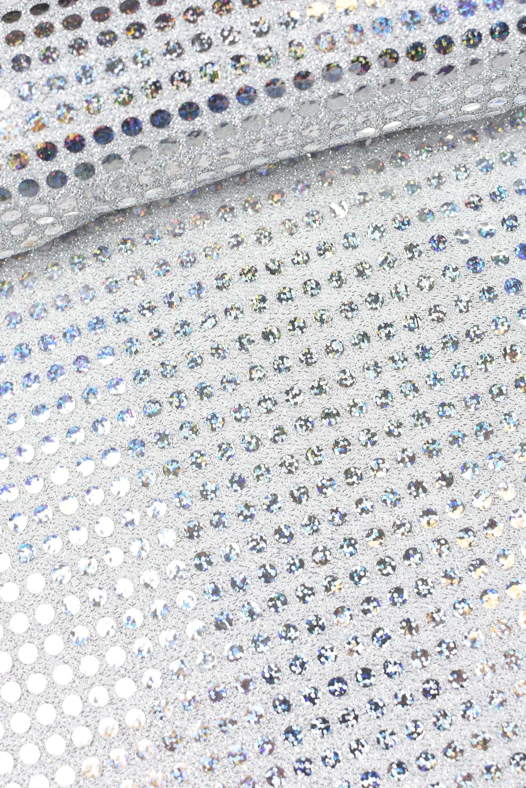 Tejido Brillo Plateado - Imagen 3