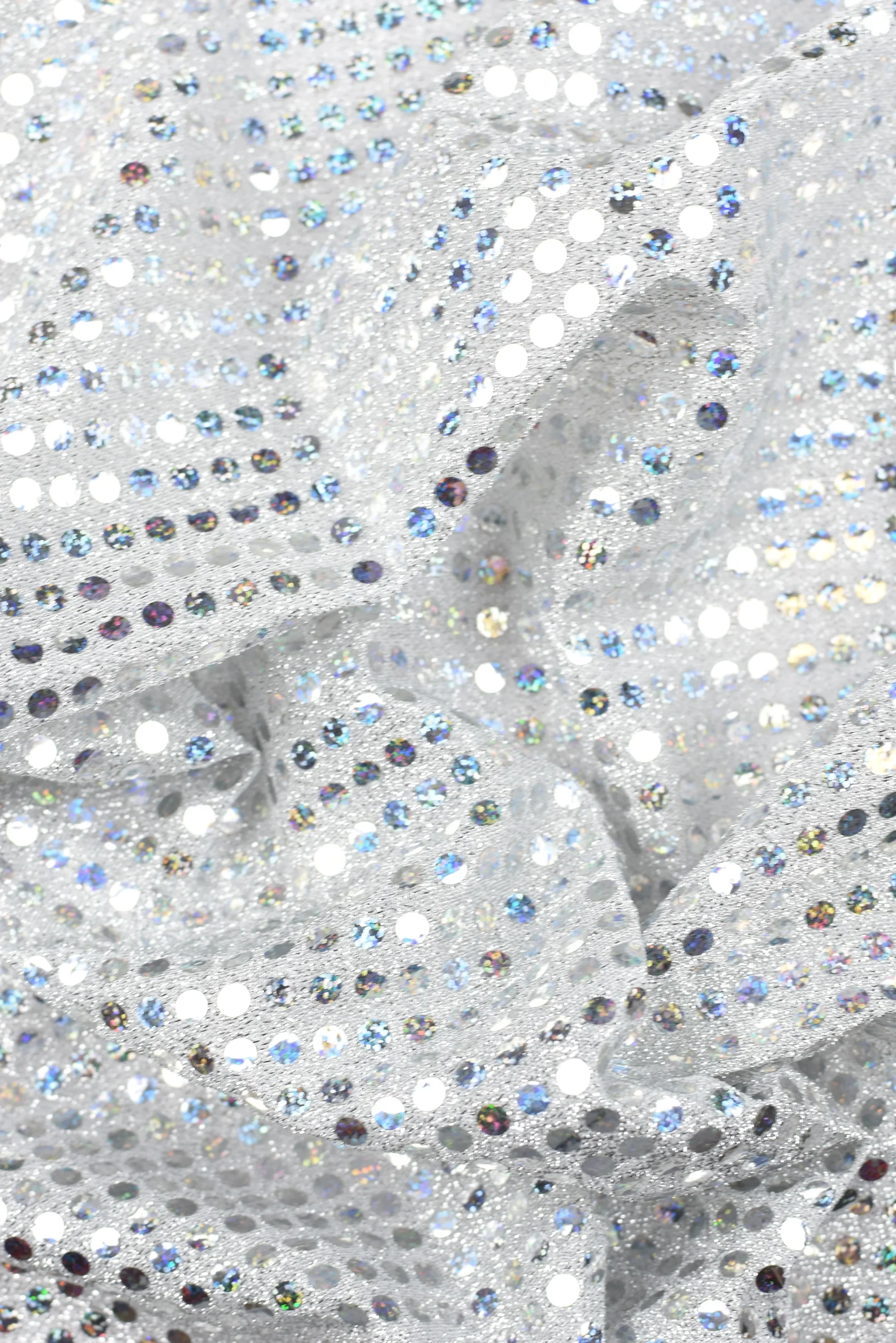 Tejido Brillo Plateado - Imagen 5