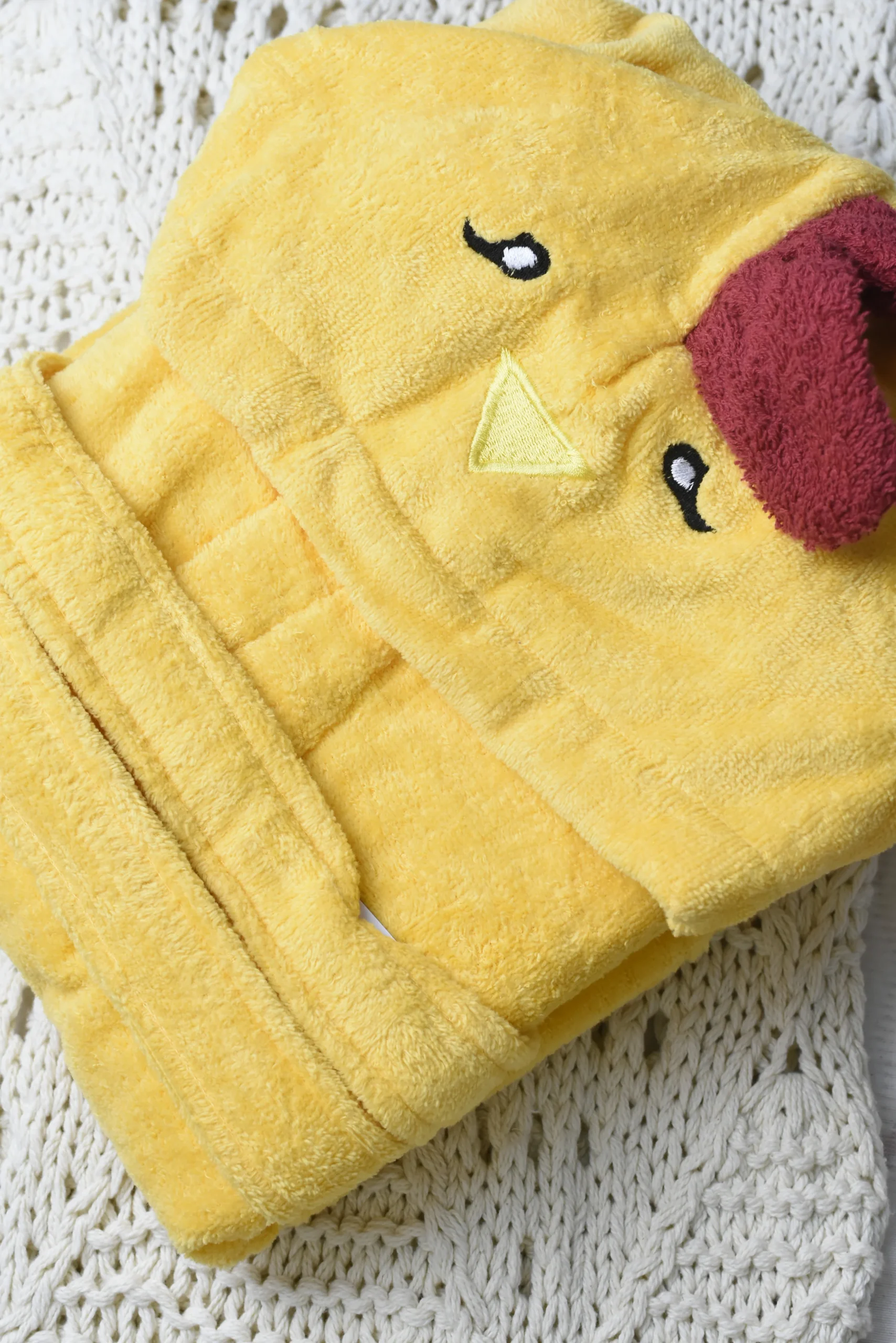 Albornoz Infantil Pollito