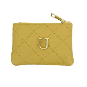 Monedero Piel Mostaza