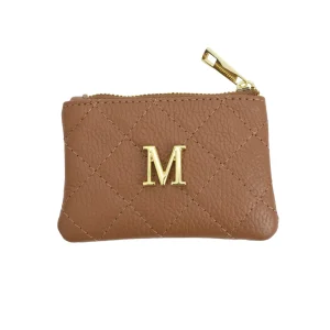 Monedero Piel Camel
