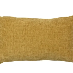 Cojín Chenilla Mostaza