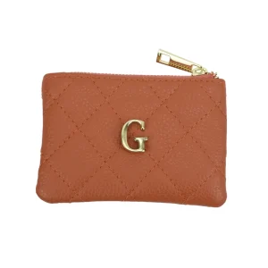 Monedero Piel Naranja