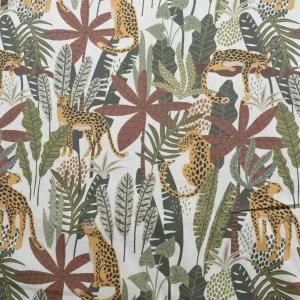 Tejido Panamá Planta Leopardo