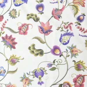 Tejido Panamá Flores Nº12