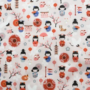 Tejido Popelín Japón