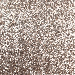 Tejido Fiesta Lentejuela Champán