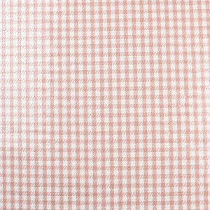 Tejido Fiesta Cuadro Vichy Lentejuela Rosa