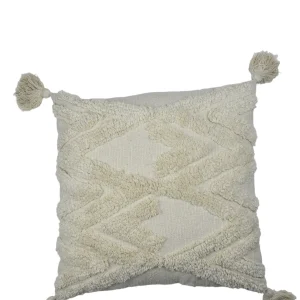 Cojín Flecos Blanco