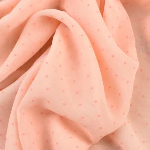 Tejido Gasa Punto Rosa