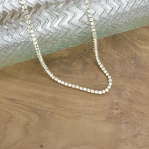 Colgante Acero Cristal