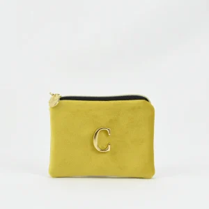 TARJETERO-MINI MONEDERO PERSONALIZADO AMARILLO