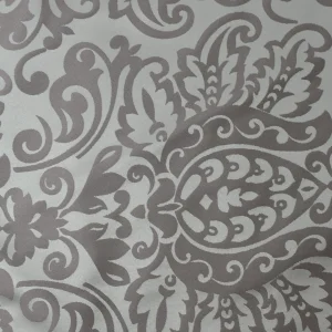 Tejido Jacquard Dibujo Gris Rosado