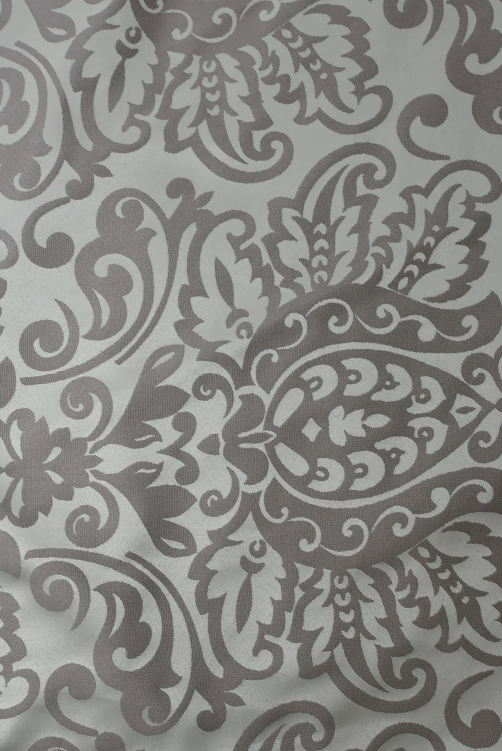 Tejido Jacquard Dibujo Gris Rosado