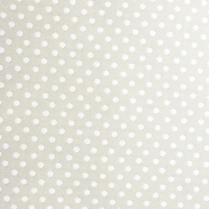 Tejido Jacquard Acolchado Tostado Lunares Reversible