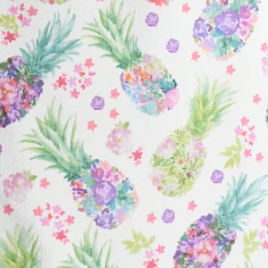 Tejido Jacquard Acolchado Piñas