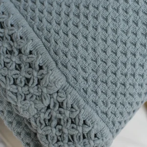 Plaid Aria Verde Agua