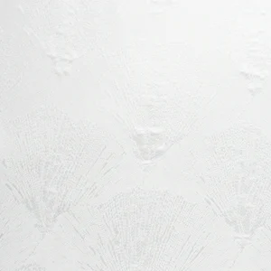 Tejido Fiesta Dibujo Blanco Brillo