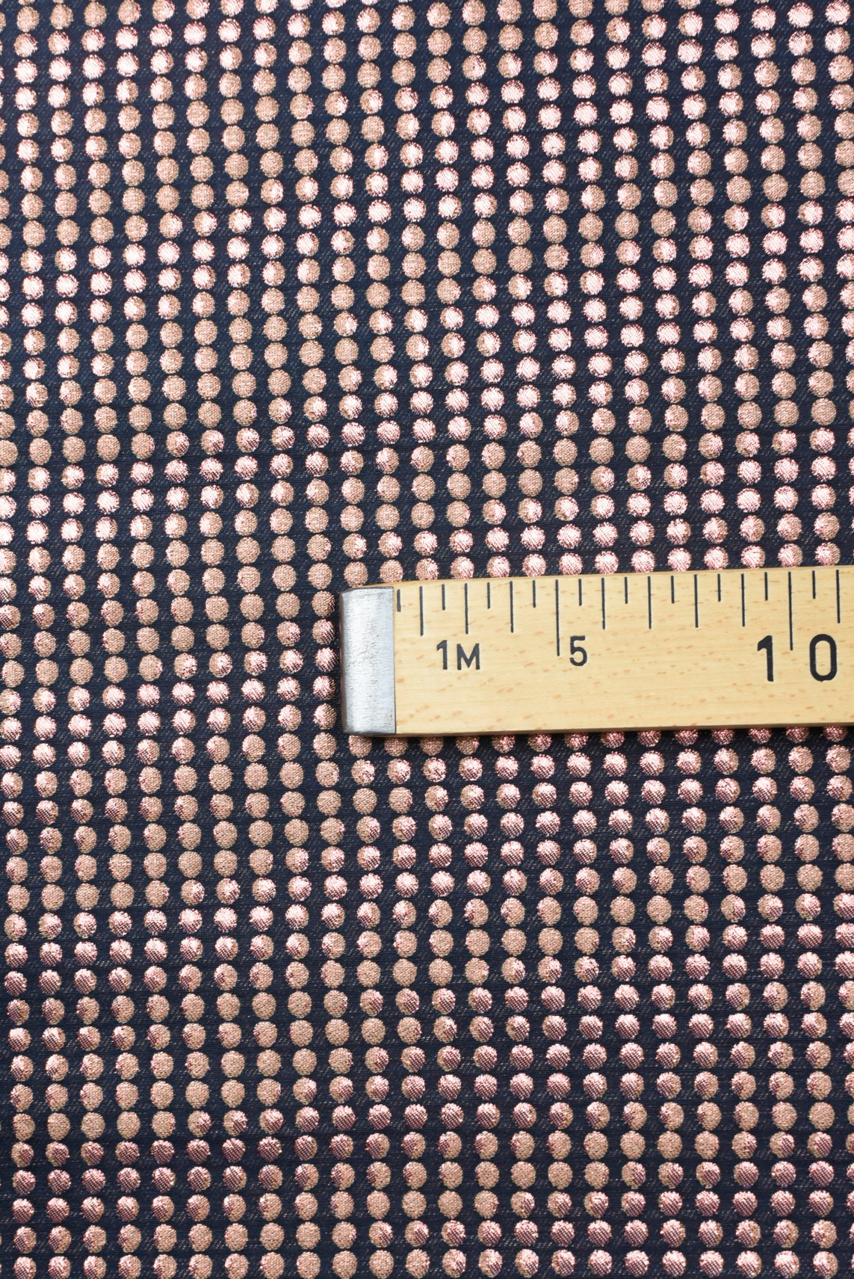 Tejido Brocado Lunar Metalizado - Imagen 3