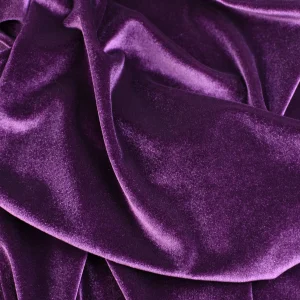 Tejido Terciopelo Morado