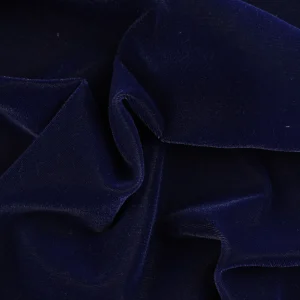 Tejido Terciopelo Azul Marino