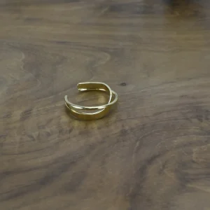 Anillo Acero Cruzado