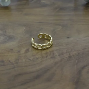 Anillo Acero Cadena