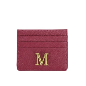 Tarjetero Piel Fucsia