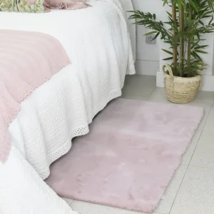 Alfombra Pelo Rosa