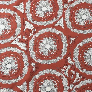 Tejido Fiesta Adorno Circular