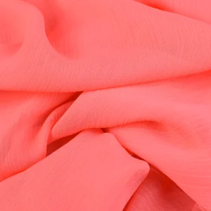 Tejido Gasa Textura Naranja