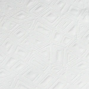 Tejido Fiesta Dibujo Blanco