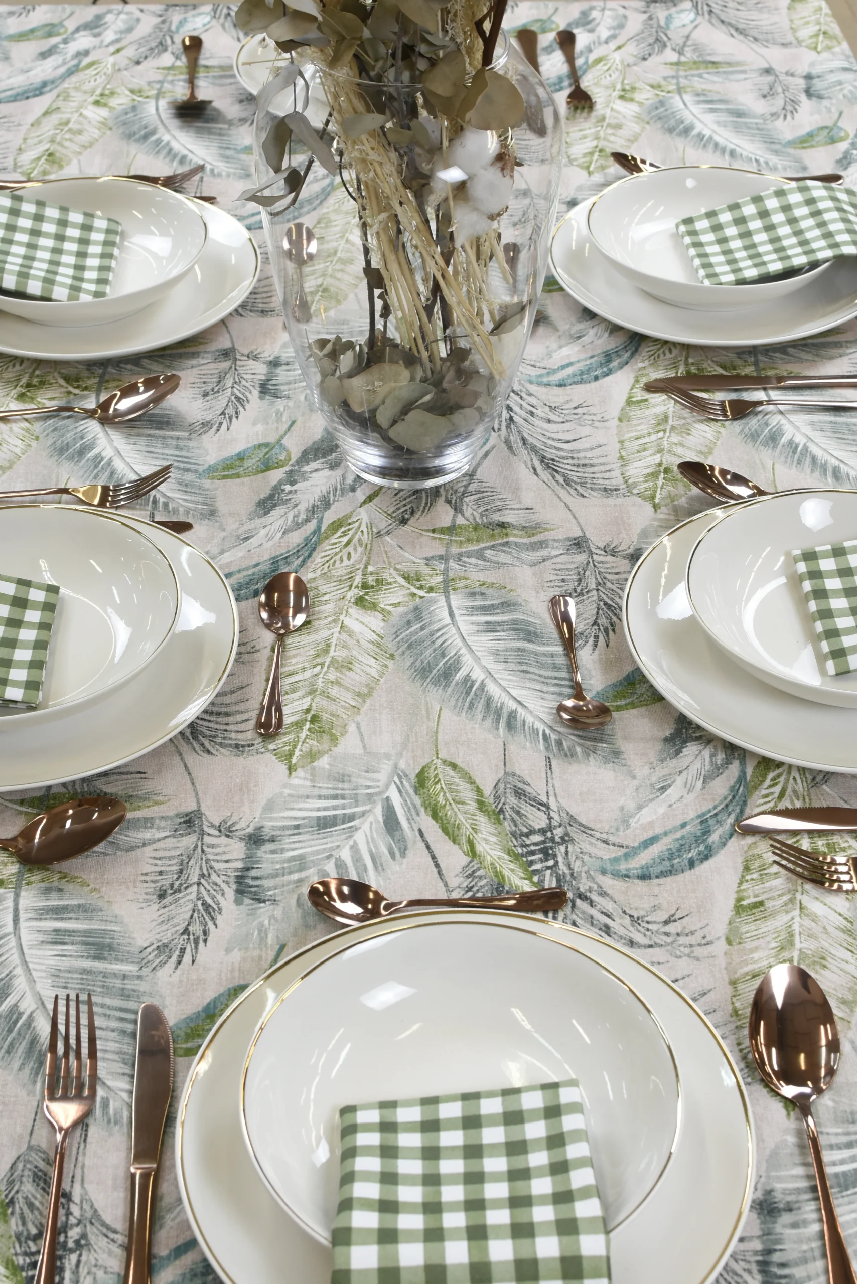 Mantel Hojas Tropicales - Imagen 8