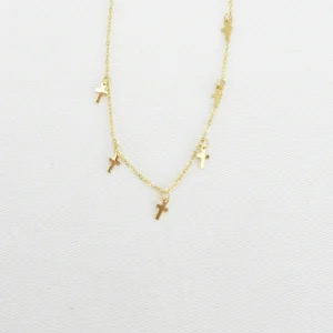 Colgante Acero Cruces