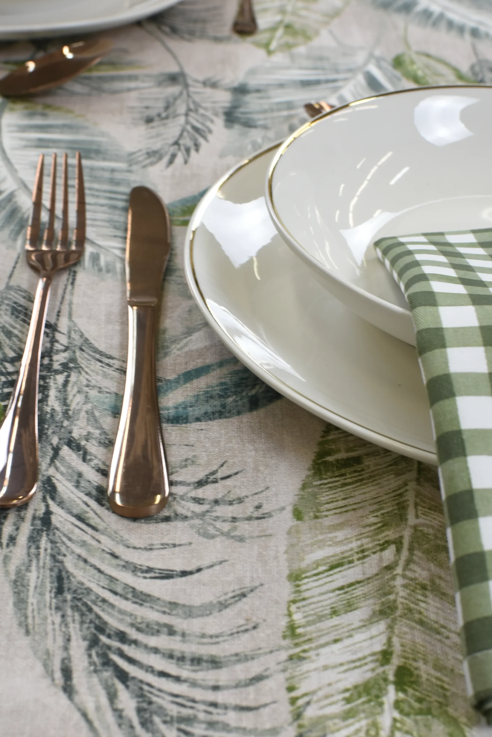 Mantel Hojas Tropicales - Imagen 9