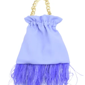 Bombonera Plumas Lavanda