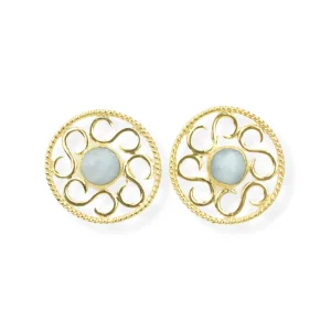 Pendiente Constelación Verde Agua